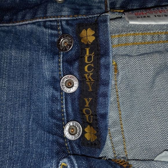 LUCKY BRAND BUTTON FLY JEANS - Picture 13 of 15